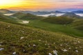 Italy Mountains Landscape of Appennini Royalty Free Stock Photo