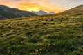 Italy Mountains Landscape of Appennini Royalty Free Stock Photo