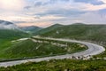 Italy Mountains Landscape of Appennini Royalty Free Stock Photo