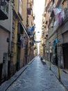Italy, Naples - Quartieri Spagnoli. Royalty Free Stock Photo