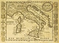 Italy old map