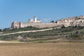 Italy, Panorama of Assisi Royalty Free Stock Photo