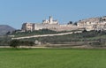 Italy, Panorama of Assisi Royalty Free Stock Photo