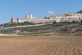 Italy, Panorama of Assisi Royalty Free Stock Photo