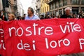 Italy, People protesting unemployment & politics
