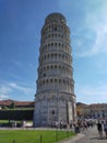 Italy, Pisa - the Leaning Tower of Pisa. Royalty Free Stock Photo