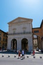 Italy, Pisa, Logge Dei Banchi house Royalty Free Stock Photo