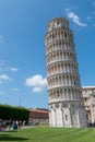 Italy, Pisa, Tower of Pisa, campanile of the Cathedral of Our Lady of the Assumption of Pisa,