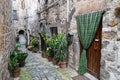 Italy, Pitigliano, historic center Royalty Free Stock Photo