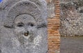 Italy, Pompeii - October 2021:detail of f. Pompeii excavations