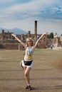 Italy. Pompeii. Tourist
