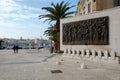 Italy, Puglia, Bari, Trani, monument dedicated to the `Maritime Statutes`