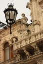 Italy, Puglia, Lecce - Santa Croce Church. Royalty Free Stock Photo