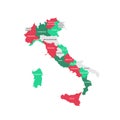 Italy Regions Map