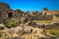 Italy - Rocks and Rubble - Ruins of Pompeii Royalty Free Stock Photo