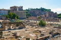 Italy.Rome.Ancient ruins of the Roman Forum