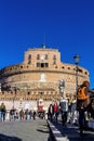 Italy, rome, castel sant'angelo