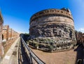 Italy, rome, castel sant angelo