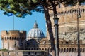 Italy, rome, castel sant angelo Royalty Free Stock Photo