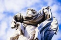 Italy, Rome, Castel Sant`Angelo, statue of Angelo with the dress