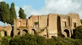 Italy, Rome, Circus Maximus, Temple of Apollo Palatinus and Domus Augustana, ruins of ancient buildings