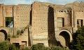 Italy, Rome, Circus Maximus, Temple of Apollo Palatinus and Domus Augustana, ruins of ancient buildings