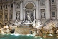 Italy. Rome. Fountain Trevi at night Royalty Free Stock Photo