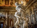 Italy,Rome, Galleria Borghese,The of Proserpina by Bernini,Detail 4 Royalty Free Stock Photo