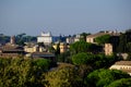 Italy. Rome. Panorama of the baroque city Royalty Free Stock Photo
