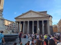 Italy, Rome - the Pantheon. Royalty Free Stock Photo