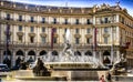 Italy,Rome, Piazza della Reppublica, Fontana delle Naiadi Royalty Free Stock Photo