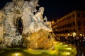 Italy,Rome, Piazza Navona,Fountain of the Four Rivers No3