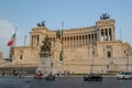 Italy - Rome - Piazza Venetia Royalty Free Stock Photo