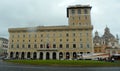 Italy, Rome, Piazza Venezia, Generali Insurance (Assicurazioni Generali), general view of the building Royalty Free Stock Photo