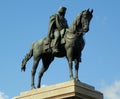 Italy, Rome, Piazzale Giuseppe Garibaldi, monument to Giuseppe Garibaldi, equestrian statue of Giuseppe Garibaldi Royalty Free Stock Photo