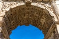 Italy, Rome, Roman Forum, Arch of Titus Royalty Free Stock Photo