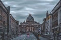 Italy rome Saint Peter`s Basilica Royalty Free Stock Photo