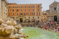 Italy - Rome - Trevi Fountain Royalty Free Stock Photo