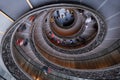 Italy. Rome Vatican museum. Double helix staircase