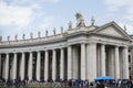Italy, Rome, Vatican, St. Peter`s Square, colonnade Royalty Free Stock Photo