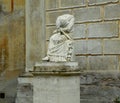 Italy, Rome, Viale di Villa Medici, headless statue in Villa Borghese park