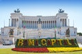 Italy. Rome. Vittoriano Royalty Free Stock Photo