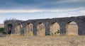 Italy ruin roman aqueduct