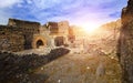 Italy. Ruins of Pompey.