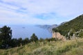 Italy`s Beautiful Coastline Along the Salerno Gulf
