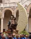 Italy : Saint Matteo Religious Procession in Salerno