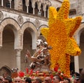 Italy : Saint Matteo Religious Procession in Salerno