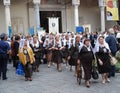 Italy : Saint Matteo Religious Procession in Salerno.