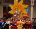 Italy : Saint Matteo Religious Procession in Salerno