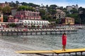 Italy. Santa Margherita. Helios hotel and Metropole Hotel